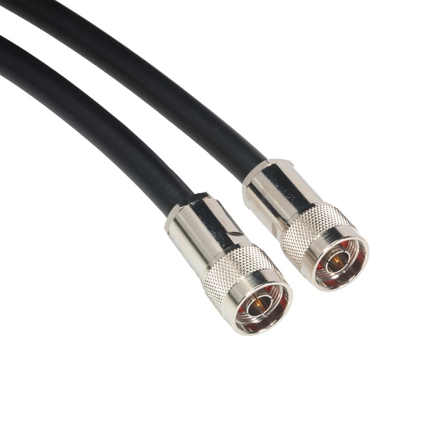 ABR Industries RG213/U Coax Jumper With N-Female To Ring Terminals, 18
