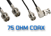 75 Ohm Coaxial Cables