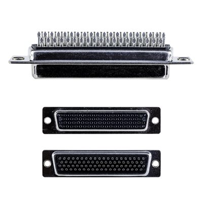 Amphenol CN-DSUBHD78SK-000 High-Density D-Subminiature (HD78 Female D-Sub) Connector, 78-Position Socket Contacts, Solder-Cup Terminals Amphenol CN-DSUBHD78SK-000 High-Density D-Subminiature (HD78 Female D-Sub) Connector, 78-Position Socket Contacts, Solder-Cup Terminals