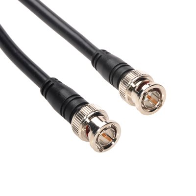 Amphenol CO-059BNCX200-010 BNC Male to BNC Male (RG59) 75 Ohm Coaxial Cable Assembly (RG59 / U Solid) 10ft