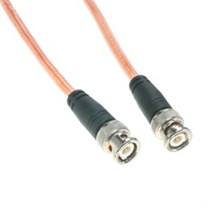 Amphenol CO-142BNCX200-001 BNC Male to BNC Male (RG142) 50 Ohm Coaxial Cable Assembly (High-Temp Teflon RG142B / U) 1ft