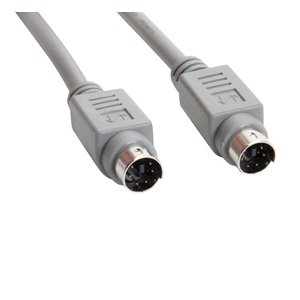 Amphenol CS-DNPDM6MMX2-006 Premium 6-pin Mini-DIN 6 (MD6) Cable - Mini-DIN 6 Male to Mini-DIN 6 Male 6ft