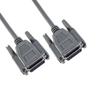 Amphenol CS-DSDMDB15FF-005 15-Pin (DB15) Deluxe D-Sub Cable - Copper Shielded - Female / Female 5ft