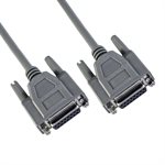 Amphenol CS-DSDMDB15FF 15-Pin (DB15) Deluxe D-Sub Cable - Copper Shielded - Female / Female 