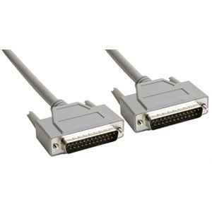Amphenol CS-DSDMDB25MM-005 25-Pin (DB25) Deluxe D-Sub Cable - Copper Shielded - Male / Male 5ft
