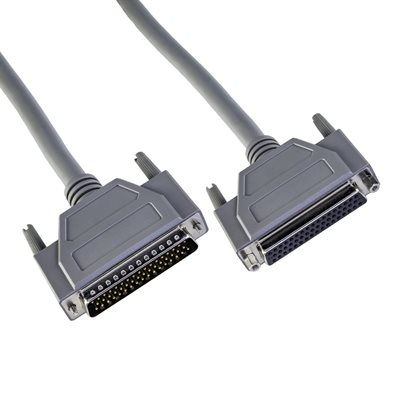 Amphenol CS-DSDMDB50MF-005 50-Pin (DB50) Deluxe D-Sub Cable - Copper Shielded - Male / Female 5ft