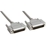 Amphenol CS-DSPMDB25MM-001.5 25-Pin (DB25) Premium D-Sub Cable  - Double Shielded + EMI Cage - Male  /  Male 1.5ft