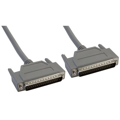 Amphenol CS-DSSMDB37MM-025 37-Pin (DB37) Standard Shielded D-Sub Cable - Male / Male 25ft