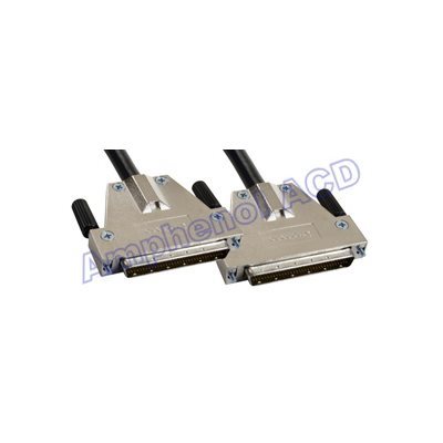 SCSI-3 LVD / SE (Ultra3) Universal SCSI Cable - HPDB68 (HD68) Male to HPDB68 (HD68) Male with Ferrites SCSI-3 LVD / SE (Ultra3) Universal SCSI Cable - HPDB68 (HD68) Male to HPDB68 (HD68) Male with Ferrites