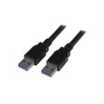 Amphenol CS-USBAM003.0 Amphenol Premium USB 3.0 / 3.1 Gen1 Certified USB Type A-A Cable - USB 3.0 Type A Male to Type A Male [5.0 Gbps SuperSpeed] 