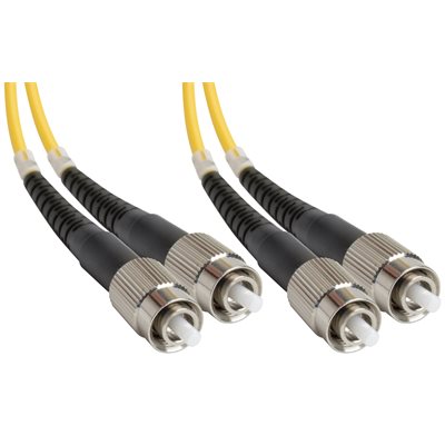 Amphenol FO-DUALFC9125-005 FC-FC - Duplex Single-Mode 9 / 125 Fiber Optic Patch Cable (OFNR Riser) - 2 x FC Male to 2 x FC Male 5m Amphenol FO-DUALFC9125-005 FC-FC - Duplex Single-Mode 9 / 125 Fiber Optic Patch Cable (OFNR Riser) - 2 x FC Male to 2 x FC Male 5m