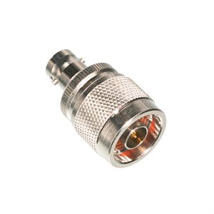 Amphenol AD-CONNPBNCJK-000 N Plug to BNC Jack Adapter - Amphenol Connex RF Adapter (N Male / BNC Female) 2"