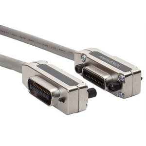 Amphenol GP-IE156327SS-000.5 Shielded GPIB Cable (IEEE-488 Cable) w / Stackable GPIB Connectors (24-pin M / F) 0.5m