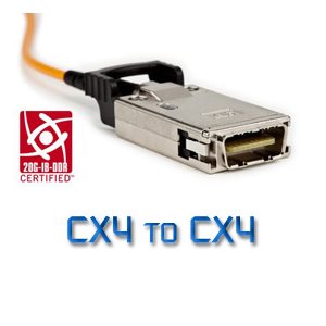 100m (328 ft) Active Optical CX4 to CX4 DDR Cable â?? 3Mâ?¢ 6A44-B0421-100.0-0 20G OM2+ MMF Active Optical Cable (AOC) â?? DDR InfiniBand & 10GBASE-CX4 Compatible