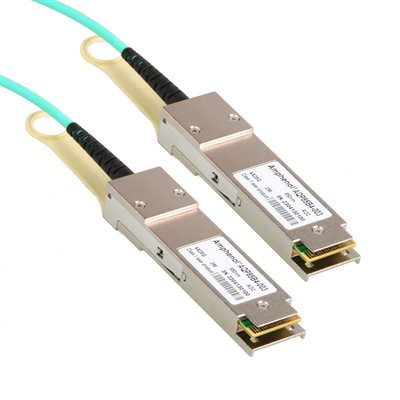 Amphenol SF-AQP85B4003-003M 3m (9.8') 100G QSFP28 AOC Cable - Amphenol 100-Gigabit Ethernet Active Optical Cable (OM3 Multimode Fiber) - QSFP28 to QSFP28 [OEM P / N: AQP85B4-003]