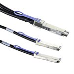 Amphenol SF-NJYRA60005-005M 5m QSFP-DD (200G / 400G) to 2 x QSFP (100G QSFP28 / 200G QSFP56) DAC Y Splitter Cable – QSFP-DD to 2x QSFP Cable Passive Direct Attach Copper Breakout Cable (16.4’)