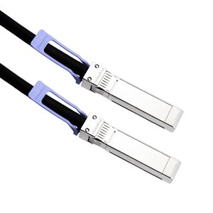 Amphenol SF-NJBBAJ0005-003M 3m (9.8') 50GbE SFP-DD (SFP-DD56) Cable - 50-Gigabit Ethernet Passive Direct Attach SFP Double Density Cable - SFP-DD to SFP-DD