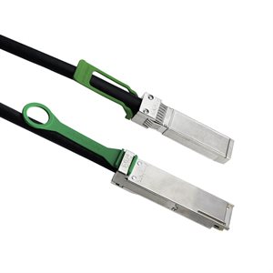 Amphenol SF-NJFAA10003-003M 3m 100-Gigabit Ethernet DSFP to QSFP Cable – DSFP (100G) to QSFP28 (100G) Passive Direct Attach Copper (DAC) Converter Cable (9.8')