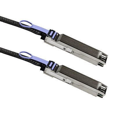 Amphenol SF-NJMMEK0001-001M 1m (3.3') 800G OSFP 112G DAC Cable - 800-Gigabit Ethernet Passive Direct Attach OSFP 112G Cable (Dual Entry 32-AWG) - OSFP 112G to OSFP 112G